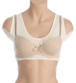 Cottonique Latex Free Organic Cotton Bra Liner W12226 -Allure Wear Shop cottonique cot01 w12226 cs3