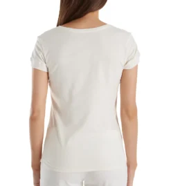 Cottonique Latex Free Organic Cotton Athletic V-Neck Shirt W12292 -Allure Wear Shop cottonique cot01 w12292 bs