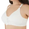 Cottonique Latex Free Organic Cotton Plus Racerback Bra W12298 -Allure Wear Shop cottonique cot01 w12298 gs