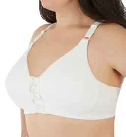 Cottonique Latex Free Organic Cotton Plus Racerback Bra W12298