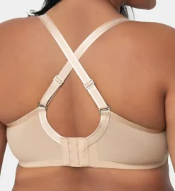 Curvy Couture Tulip Sheer Smooth T-Shirt Push Up Bra 1274 -Allure Wear Shop curvy couture cuco01 1274 cs1