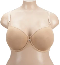 Curvy Couture Tulip Sheer Smooth T-Shirt Push Up Bra 1274 -Allure Wear Shop curvy couture cuco01 1274 fs