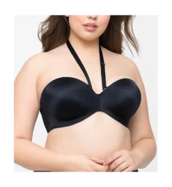 Curvy Couture Smooth Strapless Multi-Way Uplift Bra 1290 -Allure Wear Shop curvy couture cuco01 1290 cs3