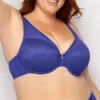 Curvy Couture Sheer Mesh Plunge Push Up Underwire Bra 1310 -Allure Wear Shop curvy couture cuco01 1310 gs