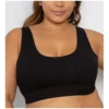 Curvy Couture Cotton Comfort Lounge Bra - 2 Pack 1353 -Allure Wear Shop curvy couture cuco01 1353 gs