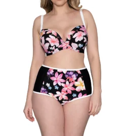 Curvy Kate Tropicana Molded Plunge Bikini Swim Top CS1303 -Allure Wear Shop curvy kate cuka01 cs1303 cs1