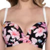 Curvy Kate Tropicana Molded Plunge Bikini Swim Top CS1303 -Allure Wear Shop curvy kate cuka01 cs1303 gs