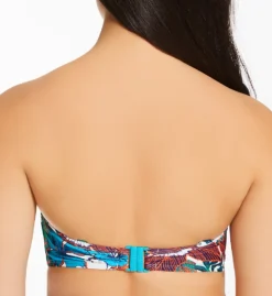 Curvy Kate Hibiscus Bandeau Bikini Swim Top CS1430 -Allure Wear Shop curvy kate cuka01 cs1430 bs