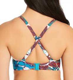 Curvy Kate Hibiscus Bandeau Bikini Swim Top CS1430 -Allure Wear Shop curvy kate cuka01 cs1430 cs1