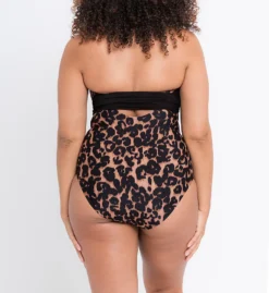 Curvy Kate Wrapsody Print Bandeau One Piece Swimsuit CS5600P -Allure Wear Shop curvy kate cuka01 cs5600p bs
