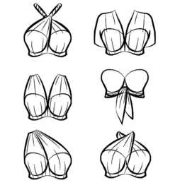 Curvy Kate Wrapsody Print Bandeau One Piece Swimsuit CS5600P -Allure Wear Shop curvy kate cuka01 cs5600p cs1