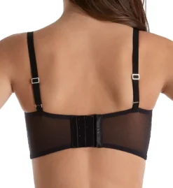 DKNY Classic Lace Unlined Longline Bra DK4010 -Allure Wear Shop dkny dkny01 dk4010 bs