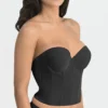 Dominique Brie Microfiber Bustier Bra 6380 -Allure Wear Shop dominique dom001 6380 gs