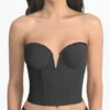 Dominique Valerie V Wire Low Back Power Mesh Bustier Bra 6390 -Allure Wear Shop dominique dom001 6390 gs