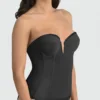 Dominique Vivienne V Wire Longline Power Mesh Strapless Bra 8990 -Allure Wear Shop dominique dom001 8990 gs