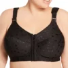 Elila Jacquard Front Close Wireless Softcup Bra 1515 -Allure Wear Shop elila elil01 1515 gs
