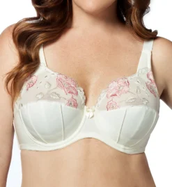 Elila Glamour Satin & Embroidery Underwire Bra 2021