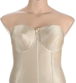 Elila Long Strapless Longline Underwire Bra 6421 -Allure Wear Shop elila elil01 6421 fs