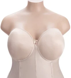Elila Molded Strapless Longline Underwire Bra 6721 -Allure Wear Shop elila elil01 6721 fs