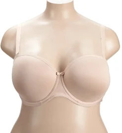 Elomi Smooth Underwire Moulded Convertible Strapless Bra EL4300 -Allure Wear Shop elomi elom01 el4300 fs