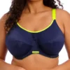 Elomi Energise Underwire Sports Bra With J Hook EL8041 -Allure Wear Shop elomi elom01 el8041 gs