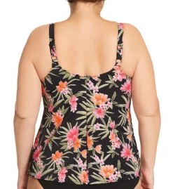 Elomi Dark Tropics Non Wired Moulded Tankini Swim Top ES0161 -Allure Wear Shop elomi elom01 es0161 bs