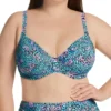 Elomi Electric Savannah Underwire Plunge Bikini Swim Top ES0702 -Allure Wear Shop elomi elom01 es0702 gs