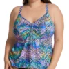 Elomi Electric Savannah Moulded Tankini Swim Top ES0761