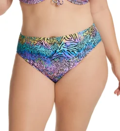Elomi Electric Savannah Mid Brief Swim Bottom ES0772 -Allure Wear Shop elomi elom01 es0772 fs