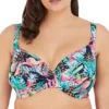 Elomi Pina Colada Underwire Plunge Bikini Swim Top ES7262 -Allure Wear Shop elomi elom01 es7262 gs