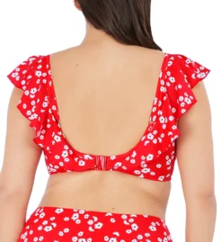 Elomi Plain Sailing Underwire Frill Bikini Swim Top ES7273 -Allure Wear Shop elomi elom01 es7273 cs2