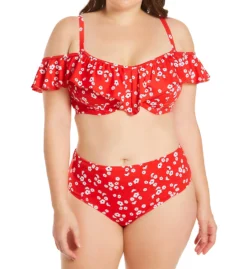 Elomi Plain Sailing Underwire Frill Bikini Swim Top ES7273 -Allure Wear Shop elomi elom01 es7273 cs4