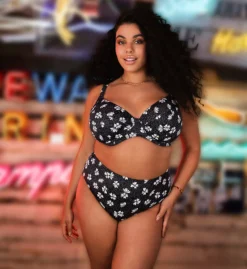 Elomi Plain Sailing Underwire Plunge Bikini Swim Top ES7274 -Allure Wear Shop elomi elom01 es7274 cs5