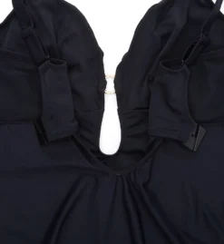 Elomi Plain Sailing Solid Non Wired Plunge Swimsuit ES7280 -Allure Wear Shop elomi elom01 es7280 cs6