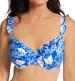 Empreinte Joy Ruffle Strap Underwire 3 Part Cup Swim Top KMS-JOY