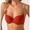 Empreinte Wild Underwire Solid 3 Part Cup Swim Top KMS-WLD -Allure Wear Shop empreinte empr01 kms wld gs