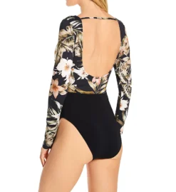 Everyday Sunday Tulum Love Long Sleeve One Piece Swimsuit 0145 -Allure Wear Shop everyday sunday ever01 0145 bs