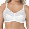 Exquisite Form Wirefree 4-Part Cup Bra With Embroidered Mesh 5100514 -Allure Wear Shop exquisite form exqf01 5100514 gs