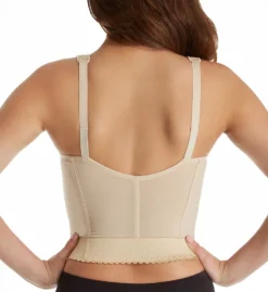 Exquisite Form Front Close Longline Posture Bra 5107530 -Allure Wear Shop exquisite form exqf01 5107530 bs