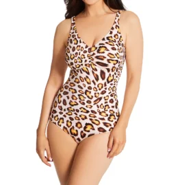 Fantasie Kabini Oasis Underwire V-Neck One Piece Swimsuit FS2130