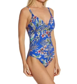 Fantasie Burano Underwire Wrap Plunge One Piece Swimsuit FS7028