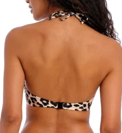 Freya Animal Instinct Underwire Halter Bikini Swim Top AS0390 -Allure Wear Shop freya fre001 as0390 bs