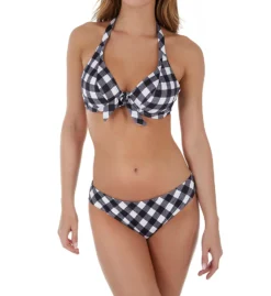 Freya Totally Check Underwire Halter Bikini Swim Top AS2924 -Allure Wear Shop freya fre001 as2924 cs2