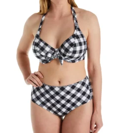 Freya Totally Check Underwire Halter Bikini Swim Top AS2924 -Allure Wear Shop freya fre001 as2924 cs5