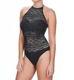 Freya Sundance Underwire High Neck Cutout Swimsuit AS3974