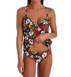 Freya Tiki Bar Underwire Plunge Tankini Swim Top AS6803 -Allure Wear Shop freya fre001 as6803 cs1