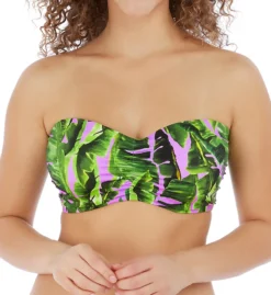 Freya Jungle Oasis Underwire Padded Bandeau Swim Top AS6841