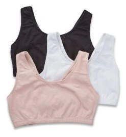 Fruit Of The Loom Tank Style Sports Bra - 3 Pack 9012 -Allure Wear Shop fruit of the loom fotl01 9012 cs2