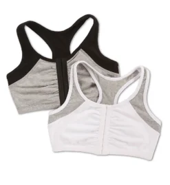 Fruit Of The Loom Moisture Control Racerback Sports Bra - 2 Pack FT390 -Allure Wear Shop fruit of the loom fotl01 ft390 cs1