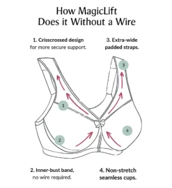 Glamorise Magic Lift Seamless Unlined Soft Cup Bra 1080 -Allure Wear Shop glamorise glam01 1080 cs6